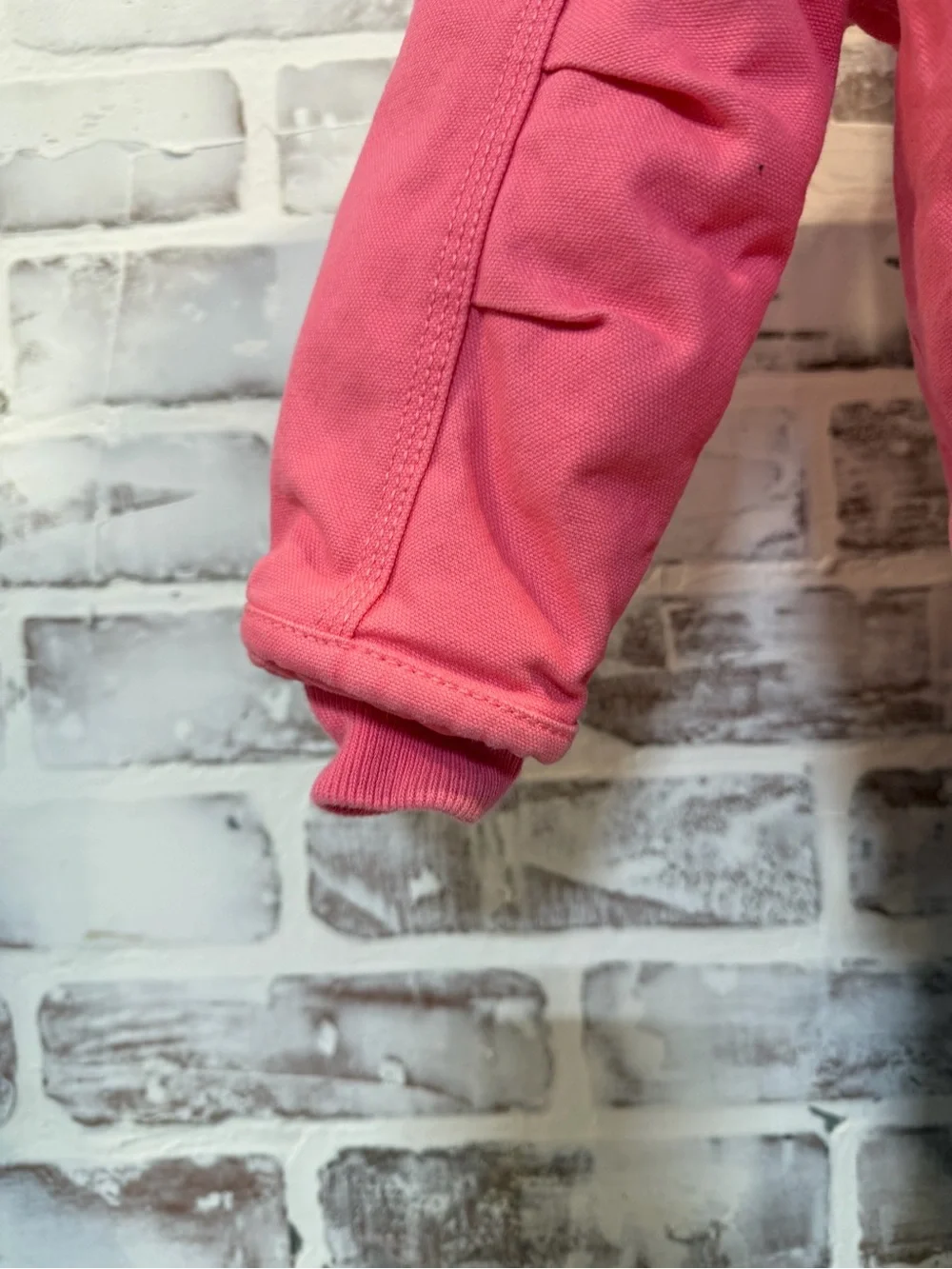 Carhartt Coral Pink Hooded Zip-Up Jacket 2T